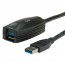 ROLINE USB 3.0 Active Repeater USB kábel 5 M USB A Fekete thumbnail