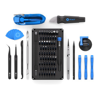 iFixit Pro Tech Toolkit, nyitóeszközök, nyitó csákányok, bitillesztő-készlet Otthon