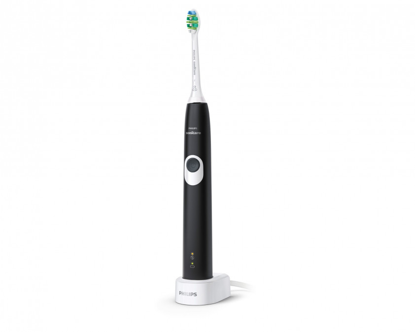 Philips Sonicare ProtectiveClean Series 4300 HX6800/63 szónikus elektromos fogkefe, fekete-fehér Otthon