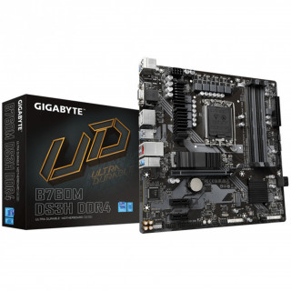 Gigabyte LGA1700 B760M DS3H DDR4 alaplap PC