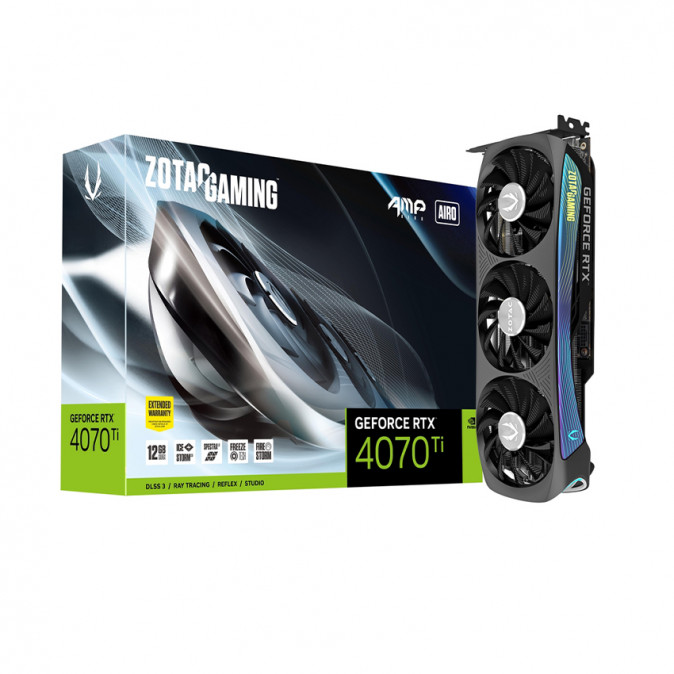 Zotac RTX 4070 Ti 12GB DDR6X AMP Airo PC