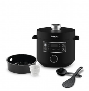 Tefal CY754830 EPC Turbo Cuisine fekete többfunkciós edény Otthon