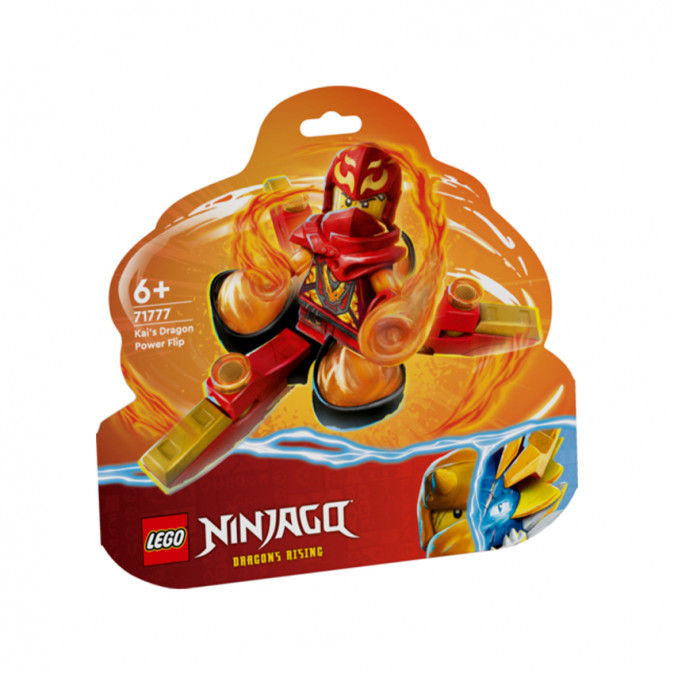 LEGO NINJAGO Kai sárkányerő Spinjitzu átfordulása (71777) Játék