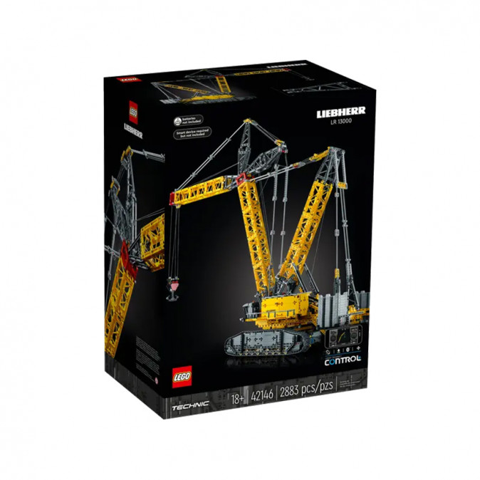 LEGO Technic: Liebherr LR 13000 lánctaplas daru (42146) Játék