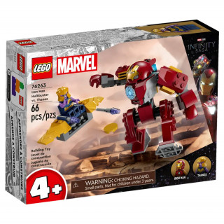 LEGO Marvel Super Heroes: Vasember Hulkbuster vs. Thanos (76263) Játék