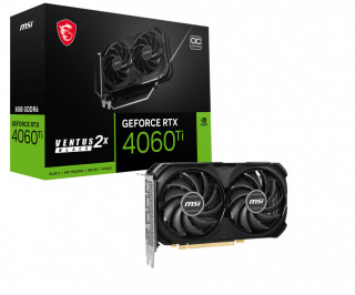 MSI GeForce RTX 4060 Ti Ventus 2X Black 8G OC 8GB GDDR6 PC