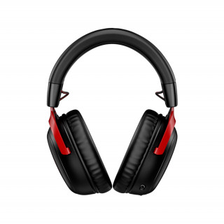 HyperX Cloud III - Vezeték nélküli Gaming fejhallgató (Fekete-Piros) (77Z46AA) (használt) PC