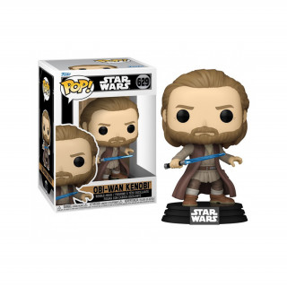 Funko Pop! #629 Disney Star Wars: Obi-Wan Kenobi (Battle Pose) Bobble-Head Vinyl Figura Ajándéktárgyak