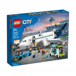 LEGO City: Utasszállító repülőgép (60367) Játék