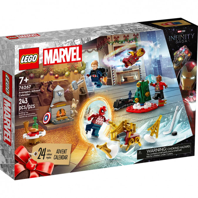 LEGO Marvel Bosszúállók Adventi naptár (76267) Játék