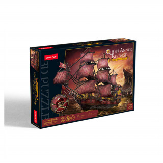 3D puzzle - Queen Anne's Revenge - 391 db-os Játék