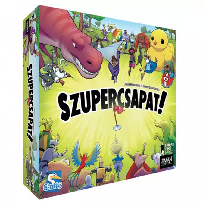 Szupercsapat! társasjáték Játék