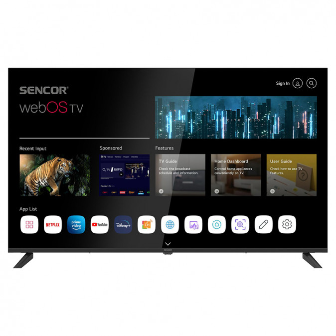SENCOR SLE 50US801TCSB UHD webOSSMART TV TV