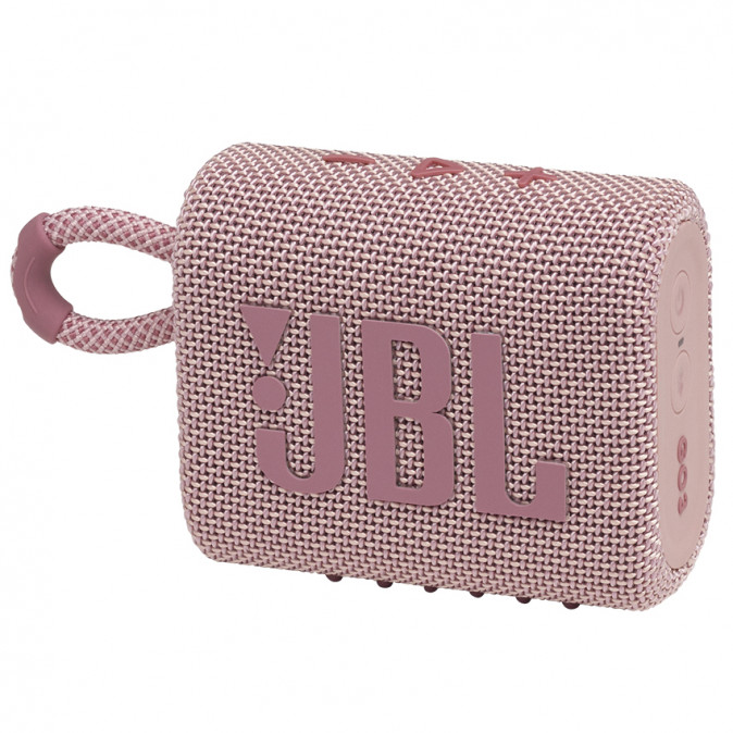 JBL Go 3 Bluetooth Hangszóró - Rózsaszín (JBLGO3PINK) PC