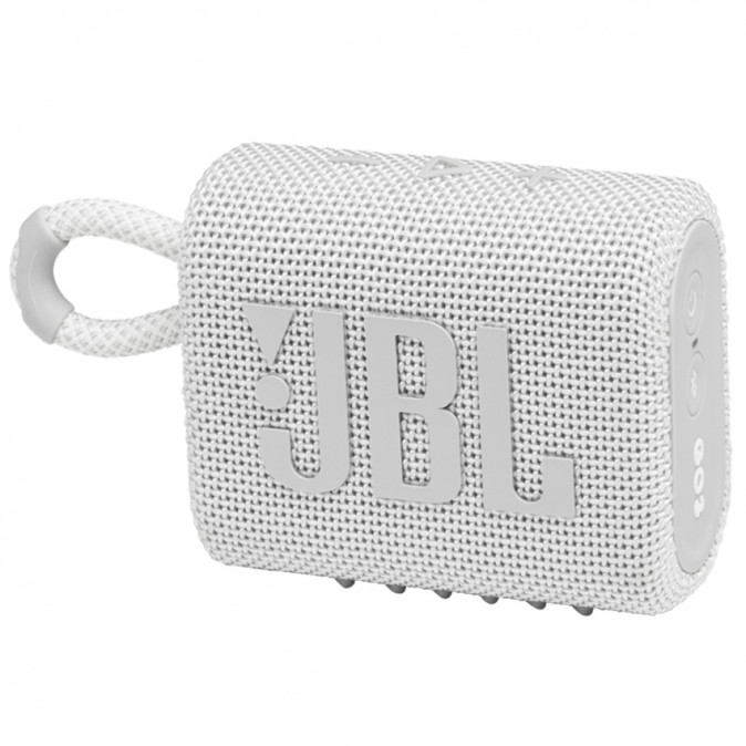 JBL Go 3 Bluetooth hangszóró - Fehér (JBLGO3WHT) PC
