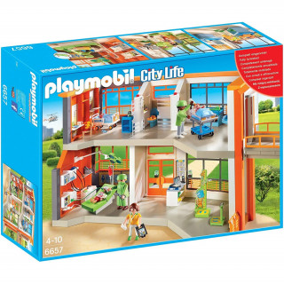 Playmobil - "Alma-egészség" Gyermekklinika (6657) Játék