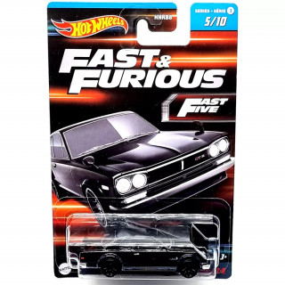 Hot Wheels Halálos iramban kisautó - 1971 NISSAN SKYLINE H/T 2000 GT-R (HNR88 - HNT15) Játék