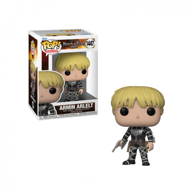 Funko Pop! #1447 Animation: Attack on Titan - Armin Arlert* Vinyl Figura Ajándéktárgyak