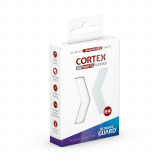 Ultimate Guard Cortex fehér kártyavédő - Japanese Size - 62x89 mm (60 db) Játék