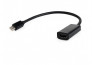 Gembird Displayport mini -> HDMI M/F adapter 0.2m fekete thumbnail
