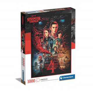 Stranger Things - 4. évad - 1000 db-os puzzle Játék