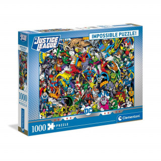 DC Comics - Igazság Ligája - Impossible Puzzle - 1000 db-os puzzle Játék