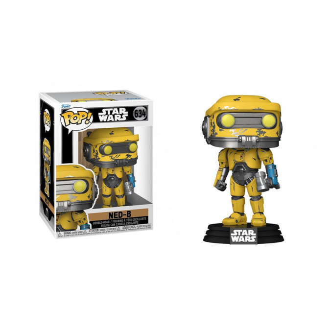 Funko Pop! #634 Disney Star Wars: Obi-Wan Kenobi - Ned-B Bobble-Head Vinyl Figura Ajándéktárgyak