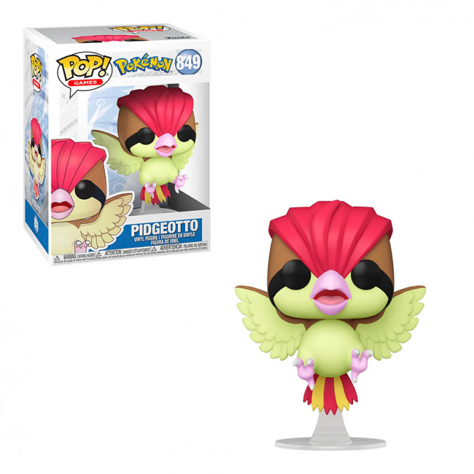 Funko Pop! #849 Games: Pokemon - Pidgeotto Vinyl Figura Ajándéktárgyak
