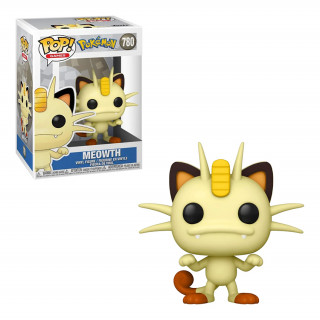 Funko Pop! #780 Games: Pokemon - Meowth Vinyl Figura Ajándéktárgyak