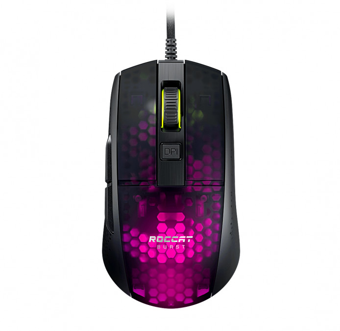 Roccat Burst Pro Gaming egér - Fekete (ROC-11-745) PC