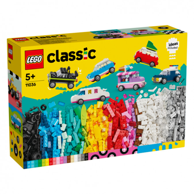 LEGO Classic Kreatív járművek (11036) Játék