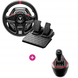 Thrustmaster T128 Wheel + Thrustmaster TH8S Shifter Több platform