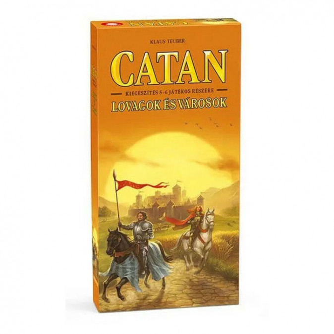 Catan - Lovagok és városok kiegészítés 5-6 főre Játék