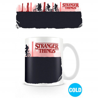 Pyramid Stranger Things - Upside Down Hőre változó bögre (315ml) Ajándéktárgyak