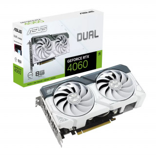 ASUS Dual GeForce RTX 4060 White 8GB GDDR6 (DUAL-RTX4060-8G-WHITE) PC