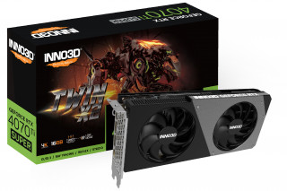 INNO3D GeForce RTX 4070 Ti SUPER Twin X2 16GB GDDR6X (N407TS2-166X-186156N) PC