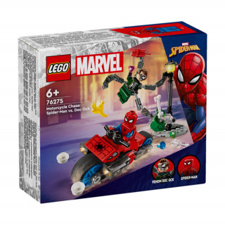 LEGO Marvel Super Heroes Motoros üldözés: Pókember vs. Doc Ock (76275) Játék