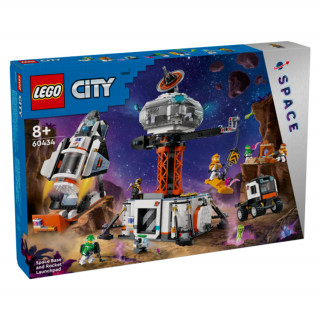 LEGO City Űrállomás és rakétakilövő (60434) Játék