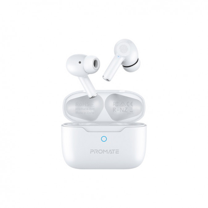 Promate Fülhallgató - PROPODS (PROPODS.WHITE) PC