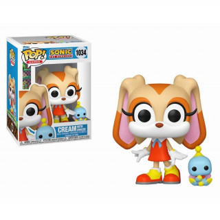 Funko Pop! #1034 Games: Sonic The Hedgehog - Cream with Cheese Vinyl Figura Ajándéktárgyak