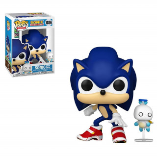 Funko Pop! #1036 Games: Sonic The Hedgehog - Sonic with Hero Chao Vinyl Figura Ajándéktárgyak