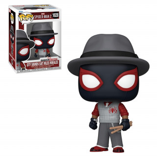 Funko Pop! #1028 Games: Spider-man 2 - City Sounds Suit Miles Morales Vinyl Figura Ajándéktárgyak