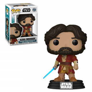 Funko Pop! #752 Star Wars: Ahsoka - Ezra Bridger Bobble-Head Vinyl Figura Ajándéktárgyak