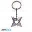 Naruto Shippuden 3D Keychain Shuriken Konoha thumbnail