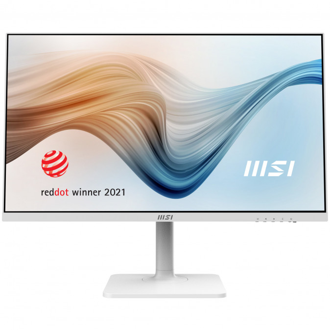 MSI Monitor Business Modern MD272QXPW 27" QHD, 2560x1440, 100Hz, IPS 16:9, 1000:1, 400cd/m2, 4ms, HDMI, DP, USB-C, White PC