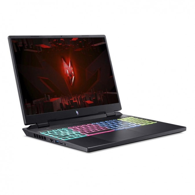 ACER Aspire Nitro AN16-51-50NM, 16" WUXGA IPS, Intel Core i5-13420H, 16GB, 1TB SSD, GeForce RTX 4050, DOS, fekete PC