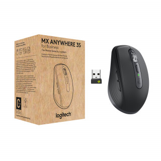 LOGITECH MX Anywhere 3S vezeték nélküli Business egér - Grafitszürke (910-006958) PC