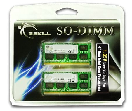 G.SKILL Standard SO-DIMM DDR3 1600MHz CL11 RAM 8GB Kit2 (2x4GB) PC