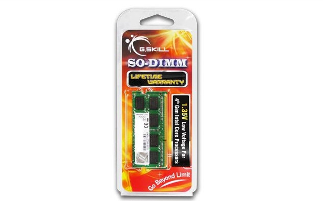 G.SKILL Standard DDR3L 1600MHz CL9 RAM 4GB PC