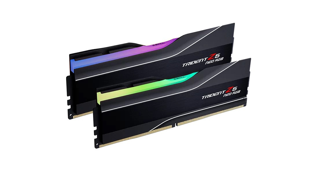 G.SKILL Trident Z5 Neo RGB DDR5 6000MHz CL36 RAM 32GB Kit2 (2x16GB) AMD EXPO Black PC